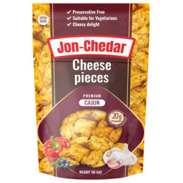 Kepti sūrio gabaliukai Cajun  Jon-Chedar , 43% rieb.s.m. 80 g
