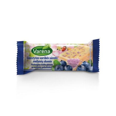 Gl. varškės sūrelis VARĖNA, mėlynių sk., 40 g