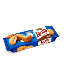 Minkšti sausainiai LOVITA su pieno kremo įdaru, 127 g