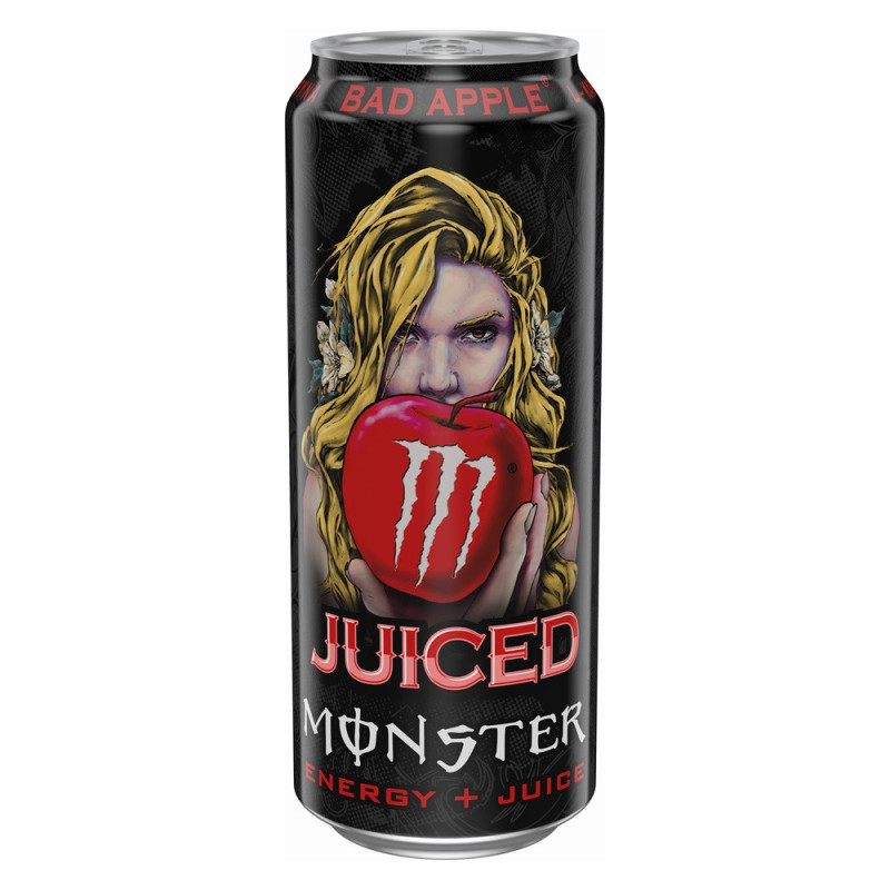 Energinis gėrimas MONSTER BAD APPLE, 500 ml