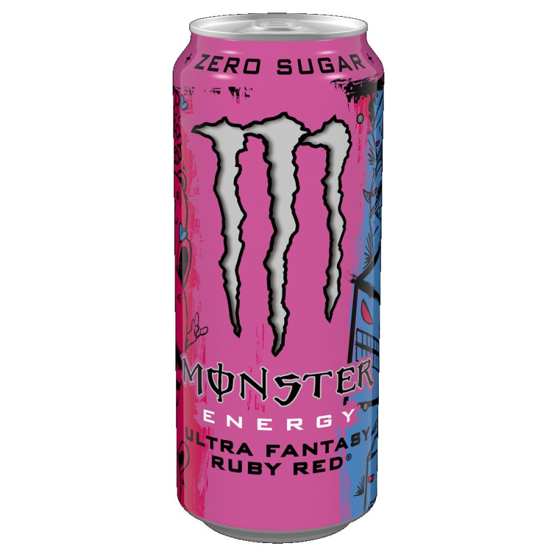Energinis gėrimas MONSTER ULTRA FANTASY RUBY RED, 500 ml