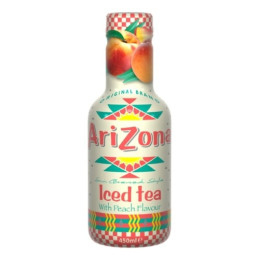 Šaltos arbatos gėrimas persikų skonio ARIZONA, 450 ml