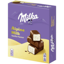 Saldainiai  MILKA MAM su vanilės sk. įd. iš Alpių pieno, 330 g