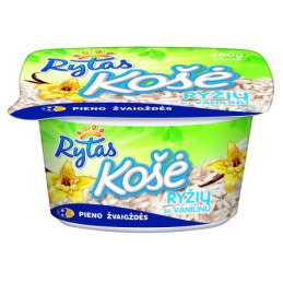 Ryžių košė RYTAS su vanile, 200 g