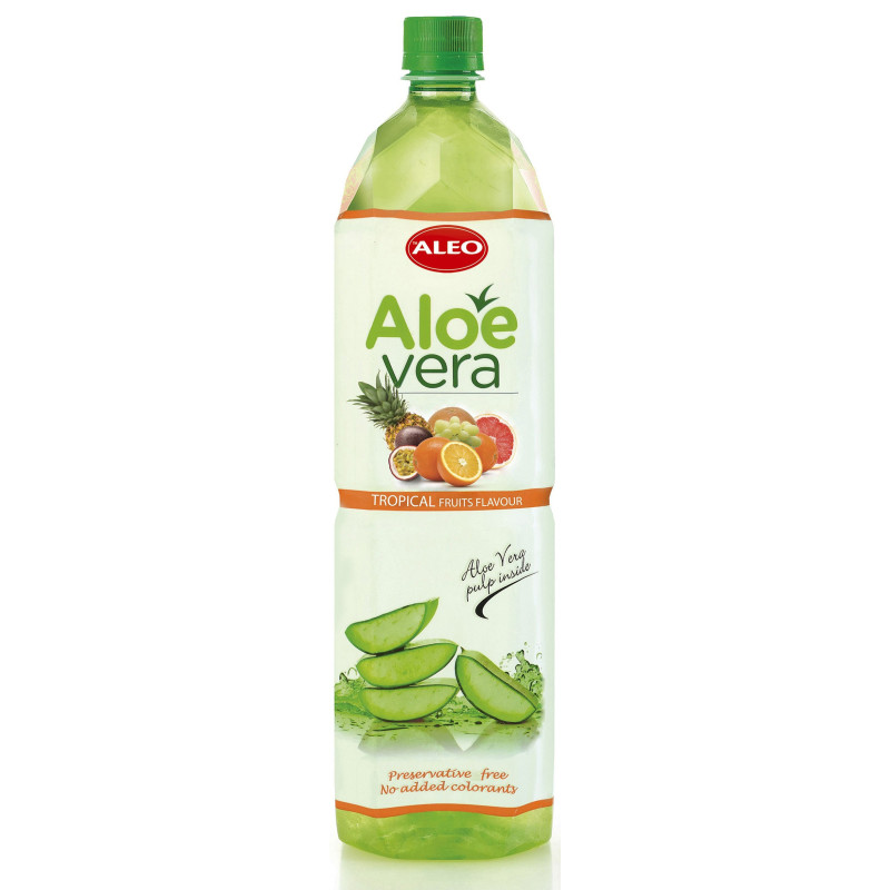 Alavijų gėrimas ALEO TROPICAL, 1.5 l