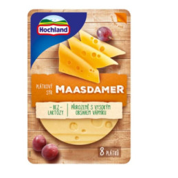 Sūris HOCHLAND, MAASDAMER, brandintas, riekelėmis, 135 g