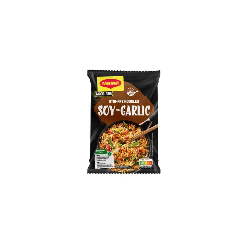 Makaronai greito par.MAGGI su sojos ir česn.pad.185 g
