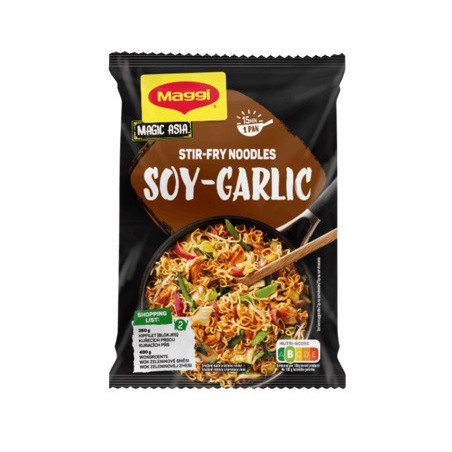 Makaronai greito par.MAGGI su sojos ir česn.pad.185 g