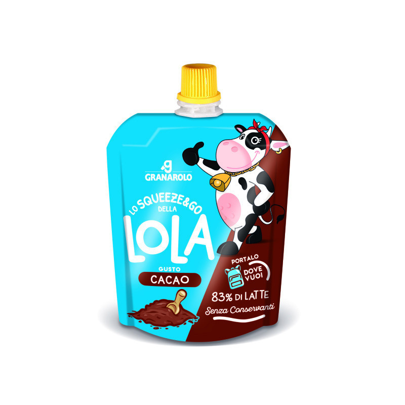 Pieno desertas GRANAROLO, LOLA, kakavos sk., 85 g