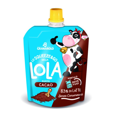 Pieno desertas GRANAROLO, LOLA, kakavos sk., 85 g