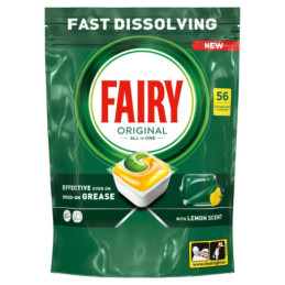 Automatinių indaplovių kapsulės FAIRY Ain1 Lemon, 56 vnt,906 g