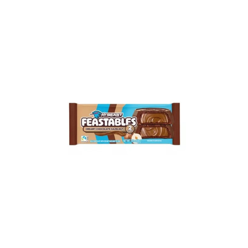 Šokoladiniai saldainiai MR BEAST (HAZELNUT), 40g