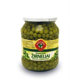 Konservuoti žalieji žirneliai, 690 g