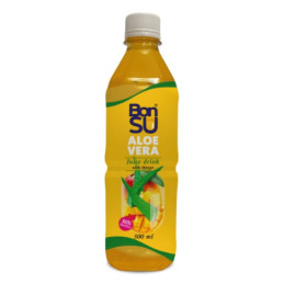 Sulčių gėrimas Aloe Vera BONSU mangų sk. su minkštimu, 500 ml