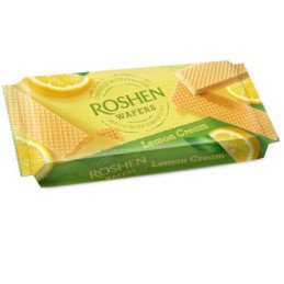 Vafliai ROSHEN su citrinų skonio įdaru, 216 g