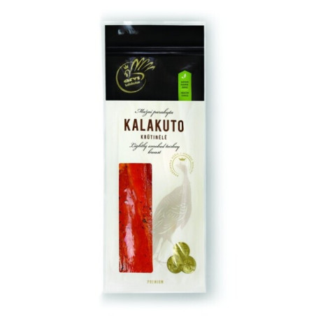 Mažai parūkyta kalakuto krūtinėlė , vakuum., a/r., 1 kg