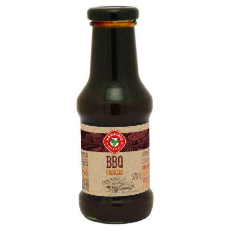 Kepsnių padažas KĖDAINIŲ KONSERVAI, BBQ, 320 ml