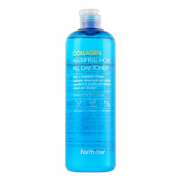 Tonikas FARMSTAY COLLAGEN WATER FULL MOIST ALL DAY, 500 ml
