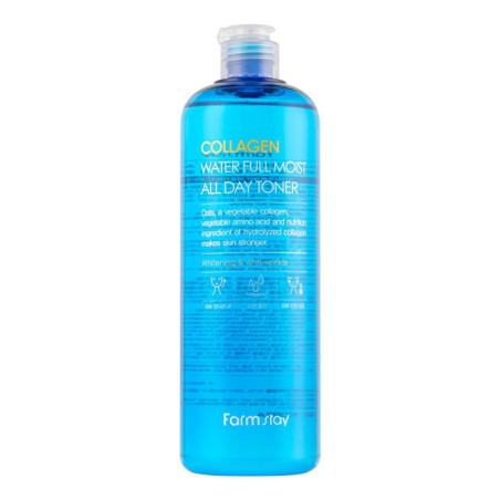 Tonikas FARMSTAY COLLAGEN WATER FULL MOIST ALL DAY, 500 ml