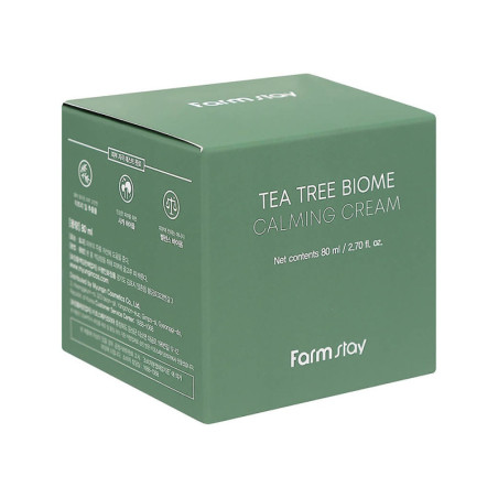 Veido kremas FARMSTAY TEA TREE BIOME CALMING, 80 ml