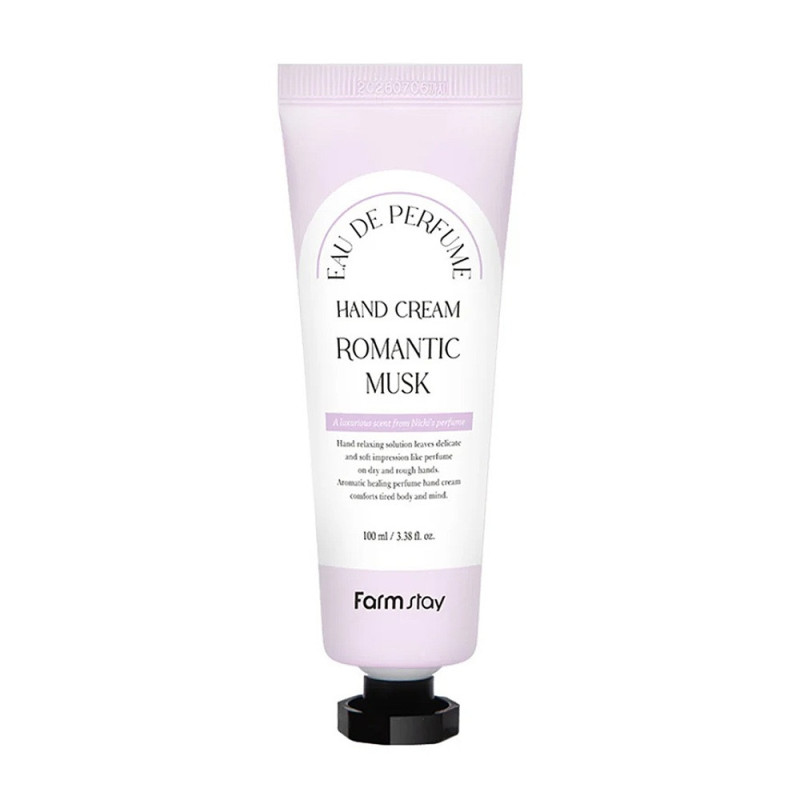 Rankų kremas FARMSTAY EAU DE PERFUME ROMANTIC MUSK, 100 ml