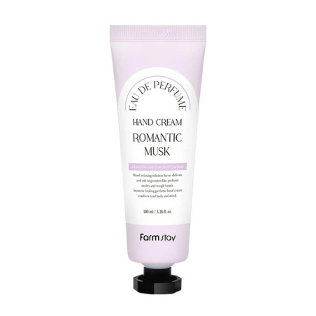 Rankų kremas FARMSTAY EAU DE PERFUME ROMANTIC MUSK, 100 ml