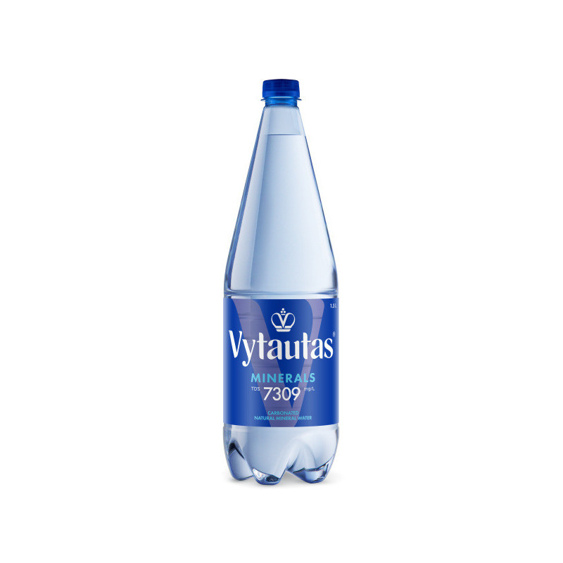 Natūralus mineralinis vanduo VYTAUTAS, gaz., 1,5 l