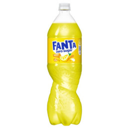 Gaivusis gėrimas FANTA, LEMON ZERO, gaz., PET, 1,5 l
