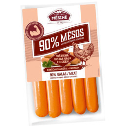 Virtos dešrelės  VIŠTIENOS 90% MĖSOS , 360 g