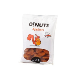 Džiovinti abrikosai O!NUTS, be kauliukų, 200 g