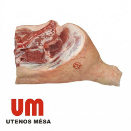 Kiaulių užpakalinė skerdenos dalis,atš.~12 kg, 1kg