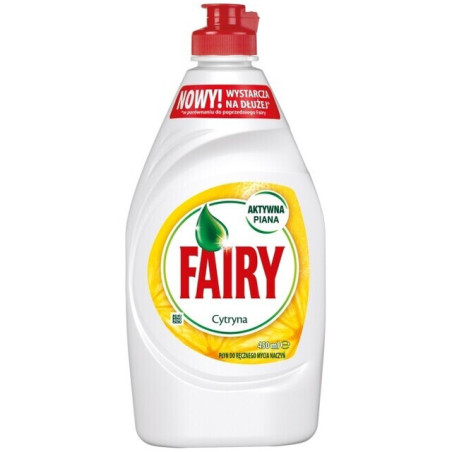 Indų ploviklis FAIRY Lemon, 450 ml