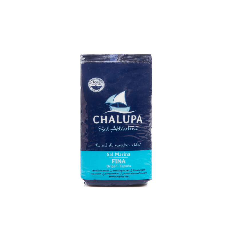 Jūros druska CHALUPA smulki, 1 kg