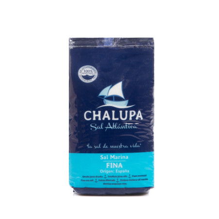 Jūros druska CHALUPA smulki, 1 kg