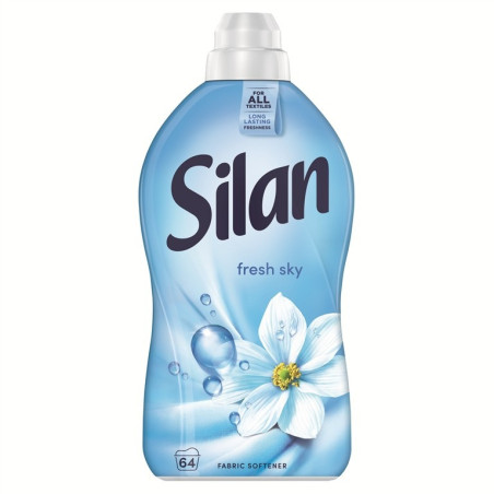 Skalbinių minkštiklis SILAN Fresh Sky, 64 skalb., 1,408 l