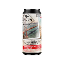 Nealkoholinis alus GENYS KALIFORNIKACIJA, švies., sk., 440 ml