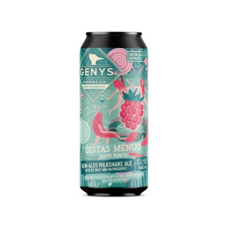 Nealkoholinis alus GENYS ŠEŠTAS MĖNUO, 440 ml