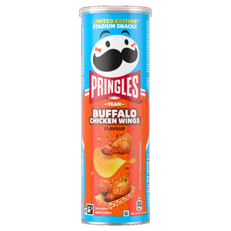 Užkandis PRINGLES Buffalo chicken wings, 165 g