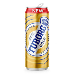 Alus Tuborg Gold 5.5% ,  0,5 L skard