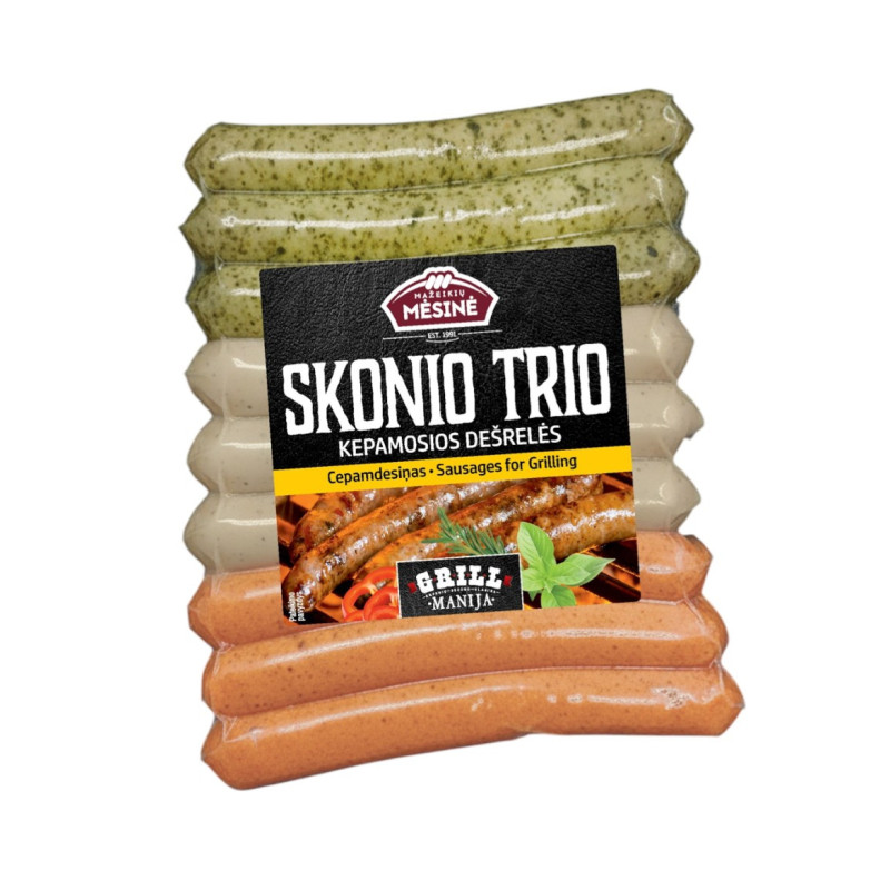 Kepamosios dešrelės SKONIO TRIO GRILL, 540 g