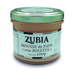 Ančių kepenėlių putėsiai ZUBIA su baravykais, II r., 100 g