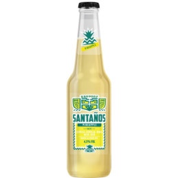 Alus SANTANOS pineapple taste 4% 0,33 but