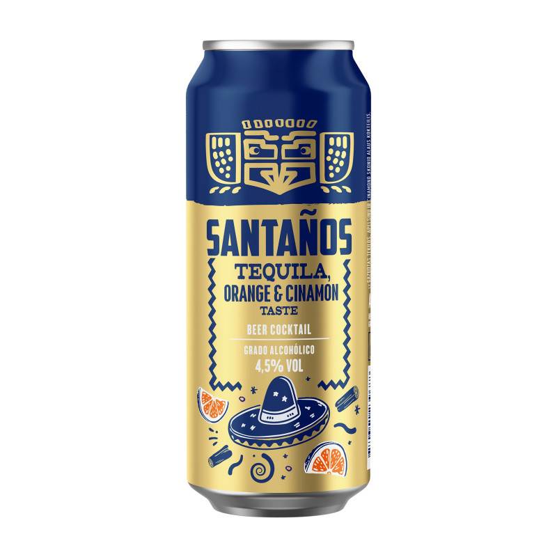 Alus SANTANOS Teq.orang.cinamon taste 4.5% 0,5L