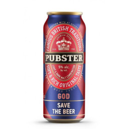 Alus PUBSTER, šviesus, 5 %, skard., 500 ml