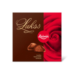Juodojo šokolado triufeliai LAIMA LUKSS, 116 g