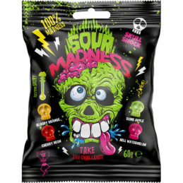 Karamelė SOUR MADNESS 60 g