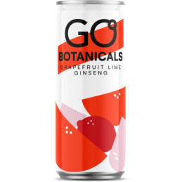 Gaz. gaiv.gėrimas GO Botanicals Greipf/citr/ženšenio sk. 0,33 l