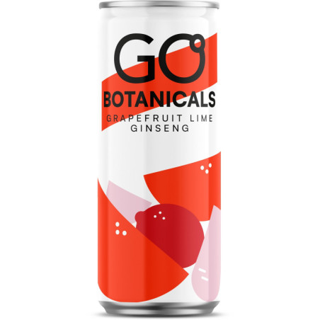 Gaz. gaiv.gėrimas GO Botanicals Greipf/citr/ženšenio sk. 0,33 l