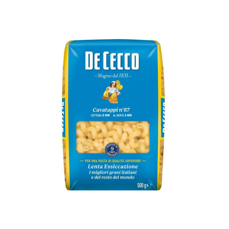 Pasta Cavatappi-87 DECECCO, 500 g