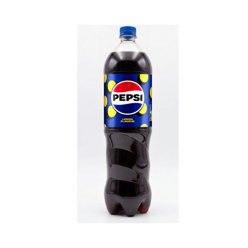 Gazuotas gėrimas PEPSI LEMON, 1,5 l